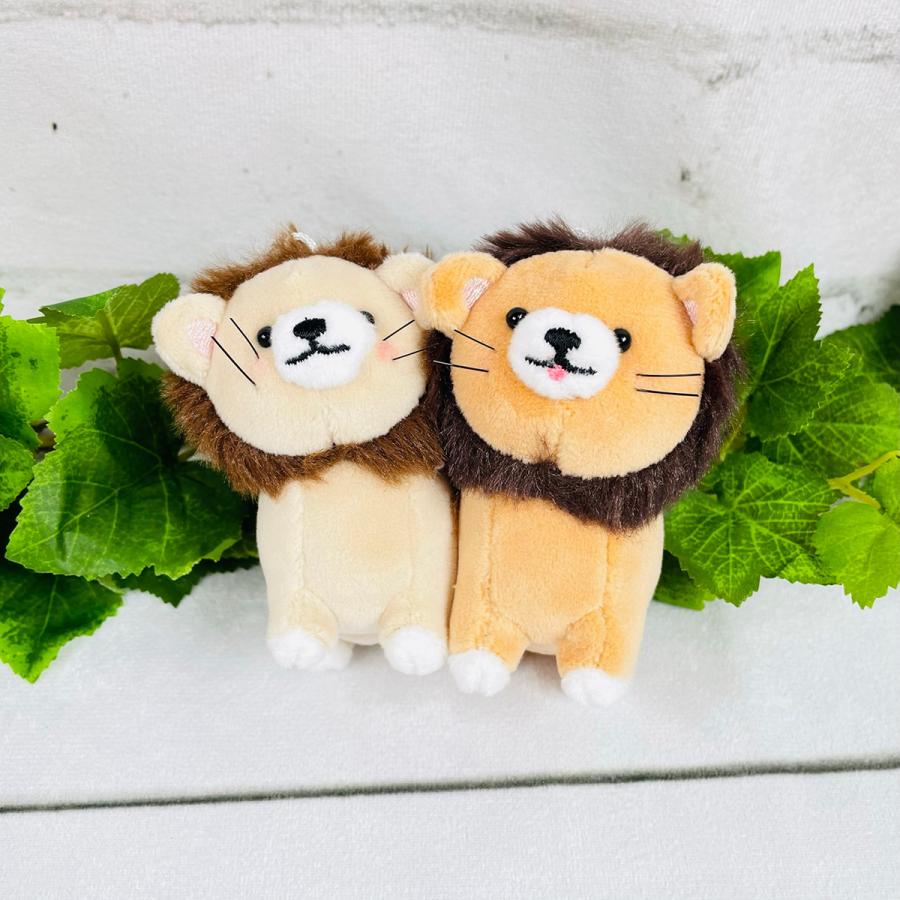 CRUX（クラックス） ニコぬい ペアキーホルダー ライオン : モフタス