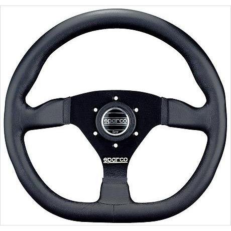 SPARCO（スパルコ） ステアリング L360（レザー） 330φ 小径 Dシェイプ