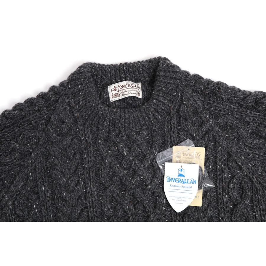 INVERALLAN（インバーアラン） ニット セーター メンズ 正規品 1a 茶