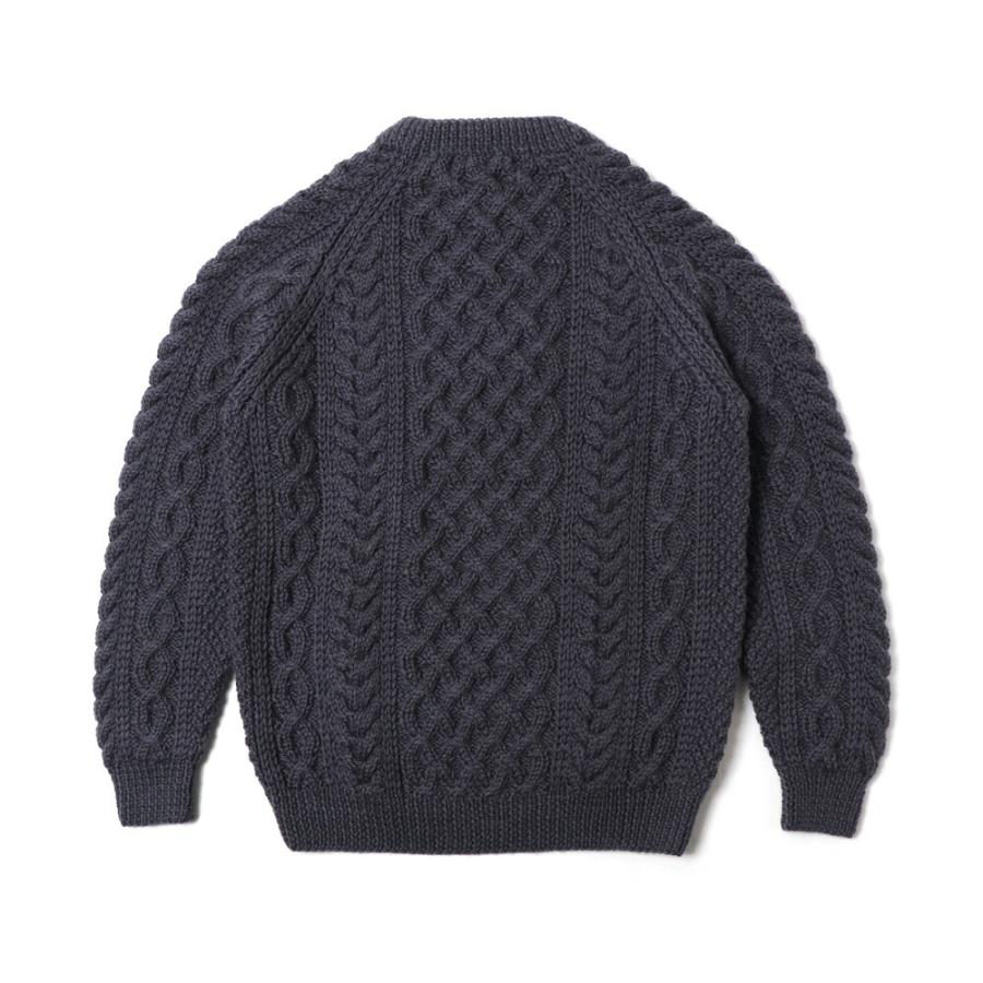 INVERALLAN（インバーアラン） 1A ハンドニット ウール クルーネック