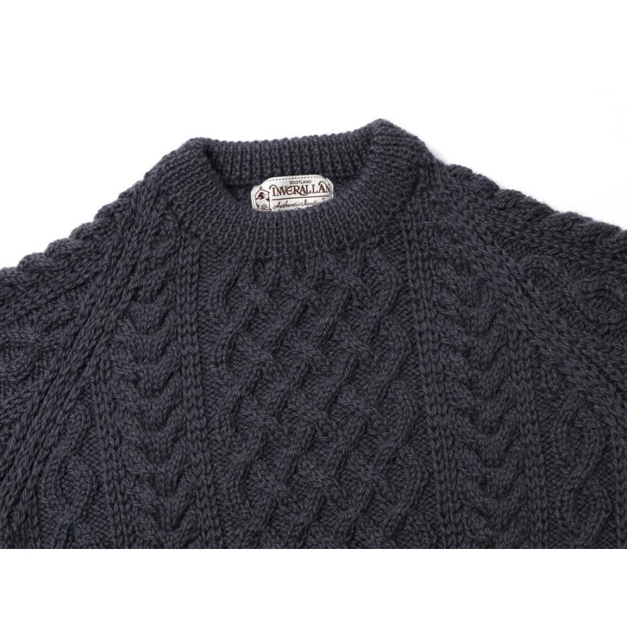 INVERALLAN（インバーアラン） 1A ハンドニット ウール クルーネック
