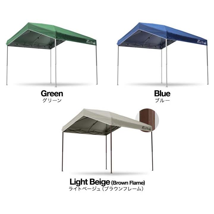 FIELDOOR（フィールドア） ワンタッチタープテント 2.5m×2.5m 三角