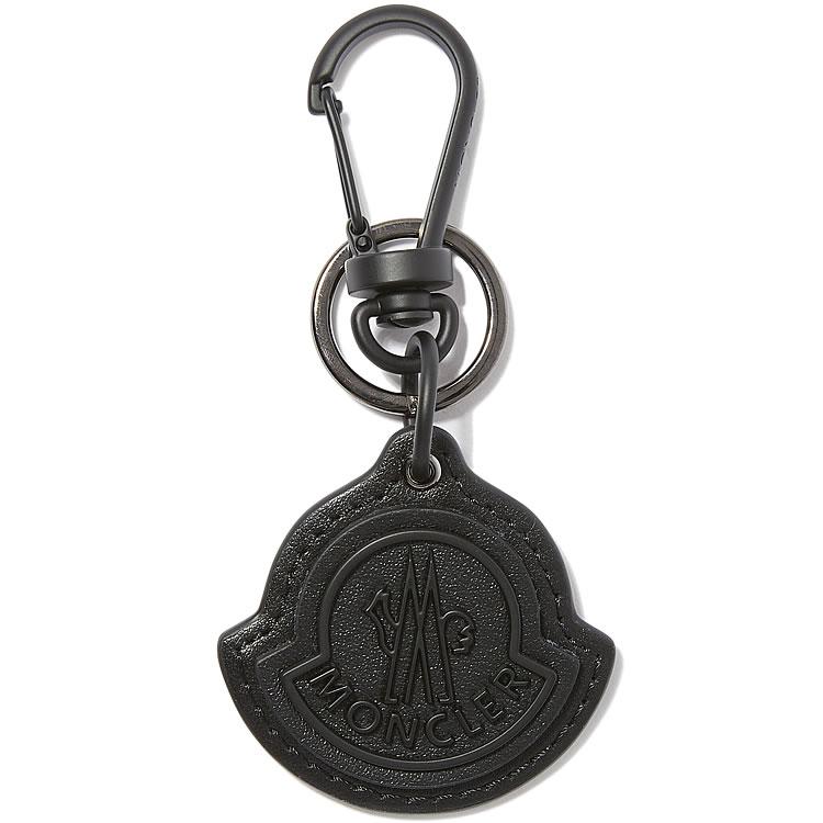 MONCLER（モンクレール） キーホルダー バッグチャーム ロゴ レザー