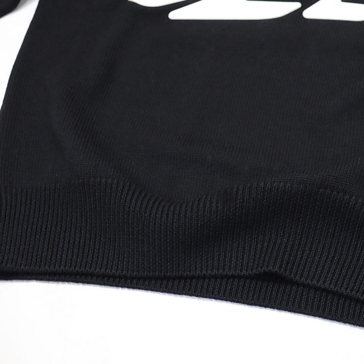 週末値下】DSQUARED2 イタリア製 ウールニット M ブラック DSQUARED2