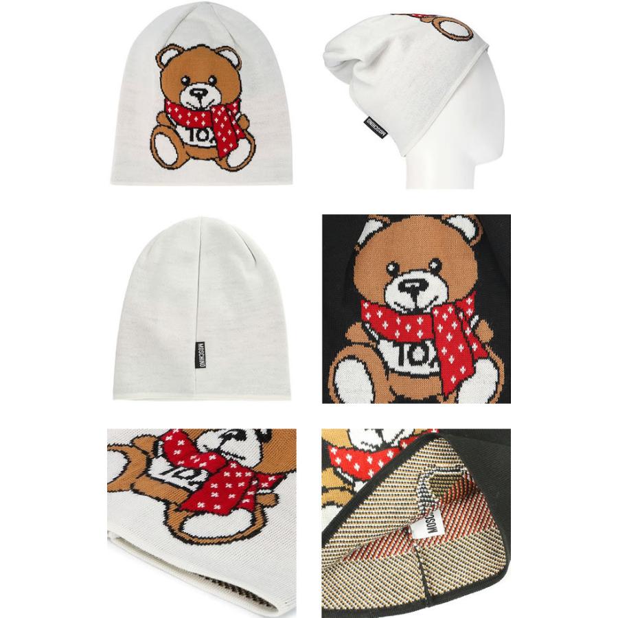 MOSCHINO（モスキーノ） 帽子 ニット帽 ニットキャップ レディース