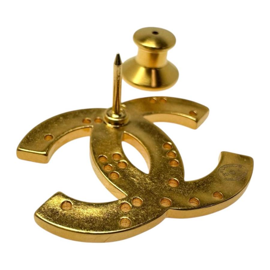 CHANEL（シャネル） ココマーク ピンブローチ ブローチ GP/ライン