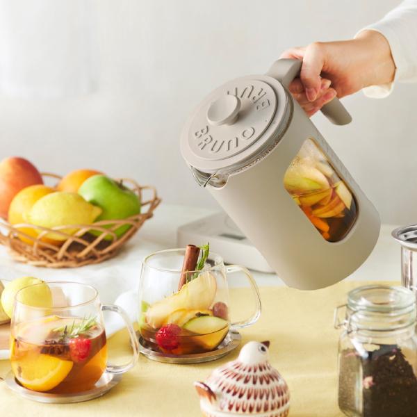 BRUNO crassy+ 電気ケトル おしゃれ 電気ポット 湯沸かし器 保温機能