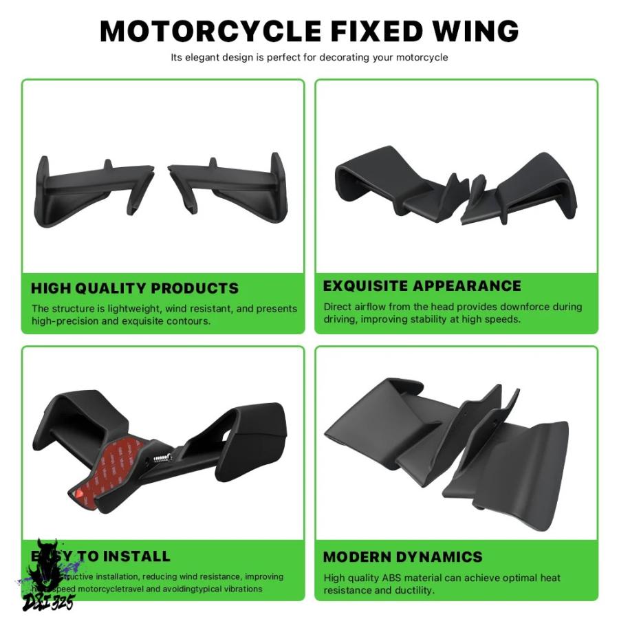 互換品】 カワサキZX-4R RR 25R zx4r zx4rr 2020-2024用 空力