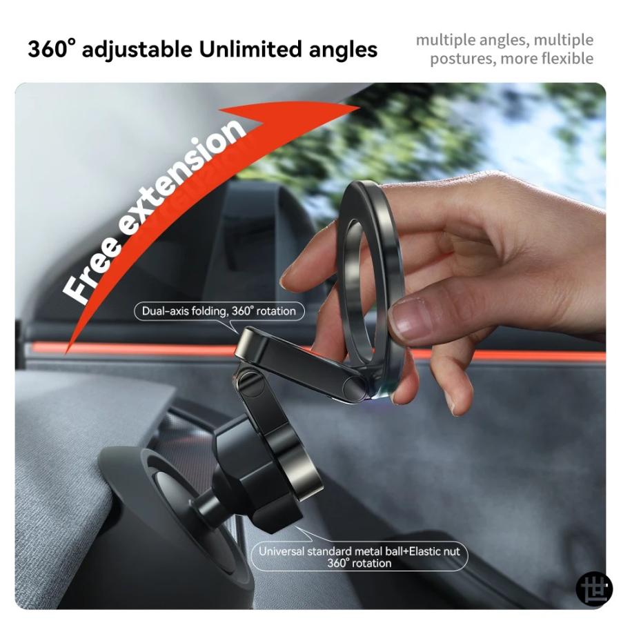 YZ テスラ モデル3用 Yハイランドジュニパー マグネット式車載電話