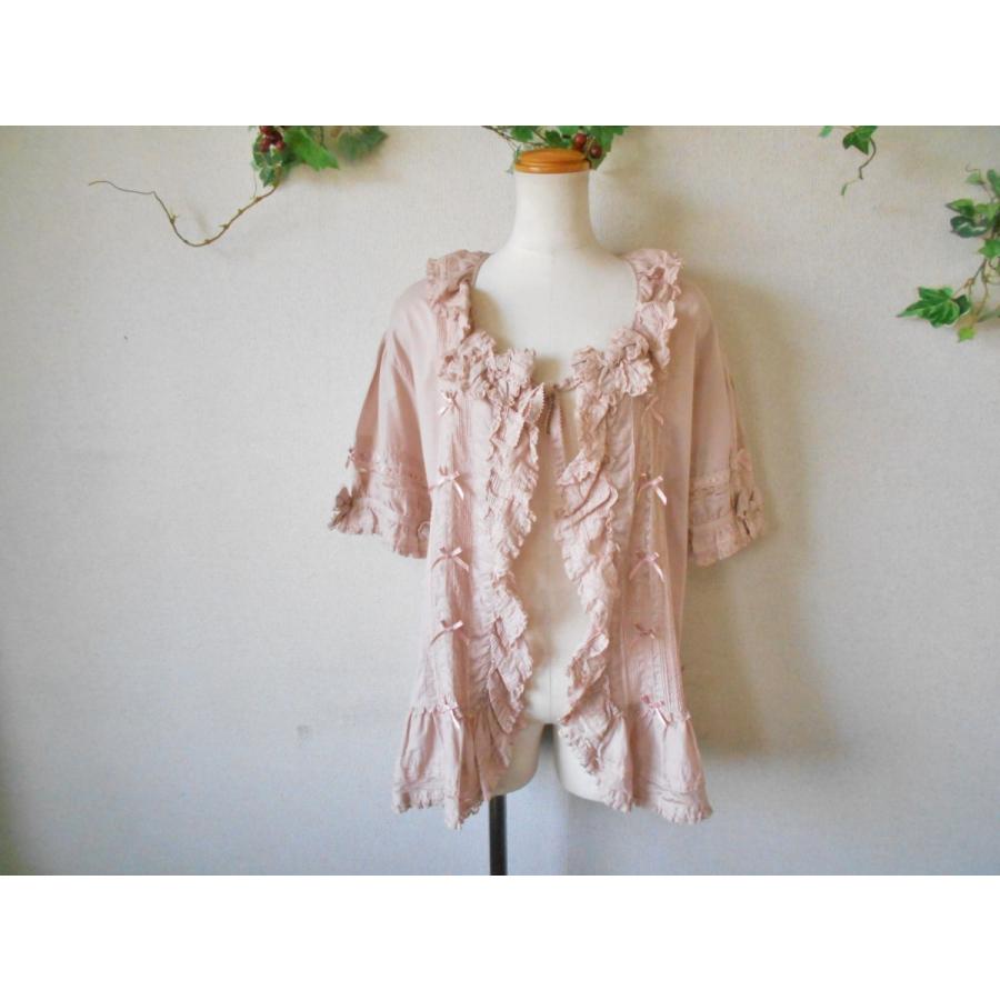 PINK HOUSE（ピンクハウス） 美品 フランスレース & ピンタック