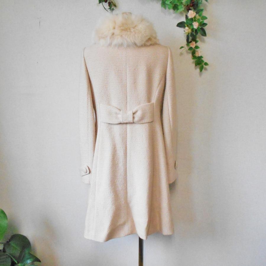 LAISSE PASSE（レッセパッセ） フォックス ファー 使用 ビジュー 付き