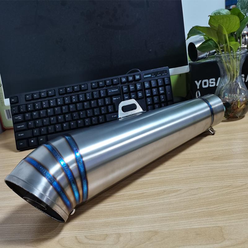 チタンマフラー スリップオン 60.5mm 60.5Φ サイレンサー 汎用 内径約