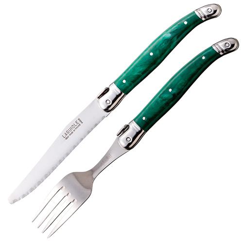 送料無料 カラトリーセット 2点セット フランス製 ナイフ フォーク