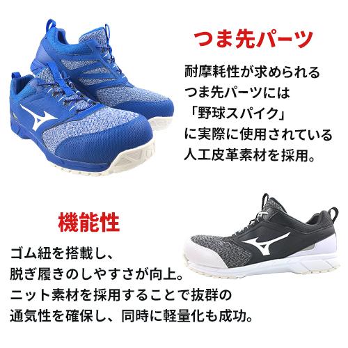 オールマイティ 安全靴 ミズノ MIZUNO ALMIGHTY ES31L 新作 2024年JSAA
