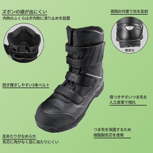 オールマイティ 安全靴 ミズノ ブーツ メンズ MIZUNO BS29H 2023年