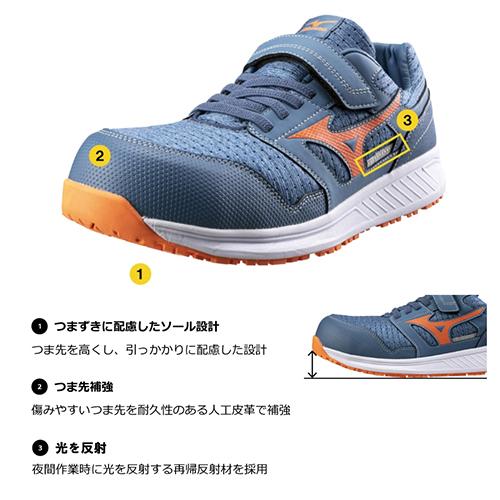 オールマイティ 安全靴 ミズノ MIZUNO ALMIGHTY EU33L 2023年 新作