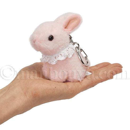 うさぎ ぬいぐるみ ピンク キーホルダー たけのこ TAKENOKO JOYFUL