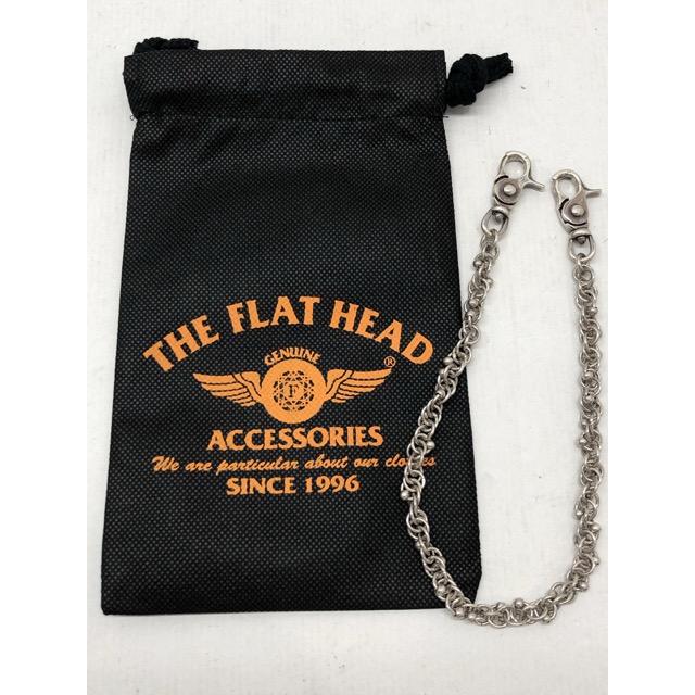 THE FLAT HEAD(ザ フラットヘッド) R.J.B ウォレットチェーン / SILVER