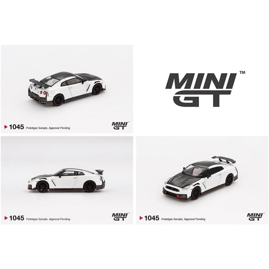 MINI-GT Nissan GT-R Nismo(R35) 2024 NISMO ブリリアントホワイト