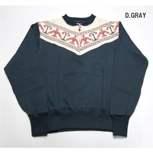 CUSHMAN（クッシュマン） CUSHMAN 26384 THUNDER BIRD PRINTO HALF ZIP