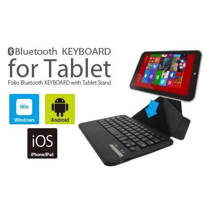 タブレット キーボード Bluetoothキーボード Folio for 8インチ