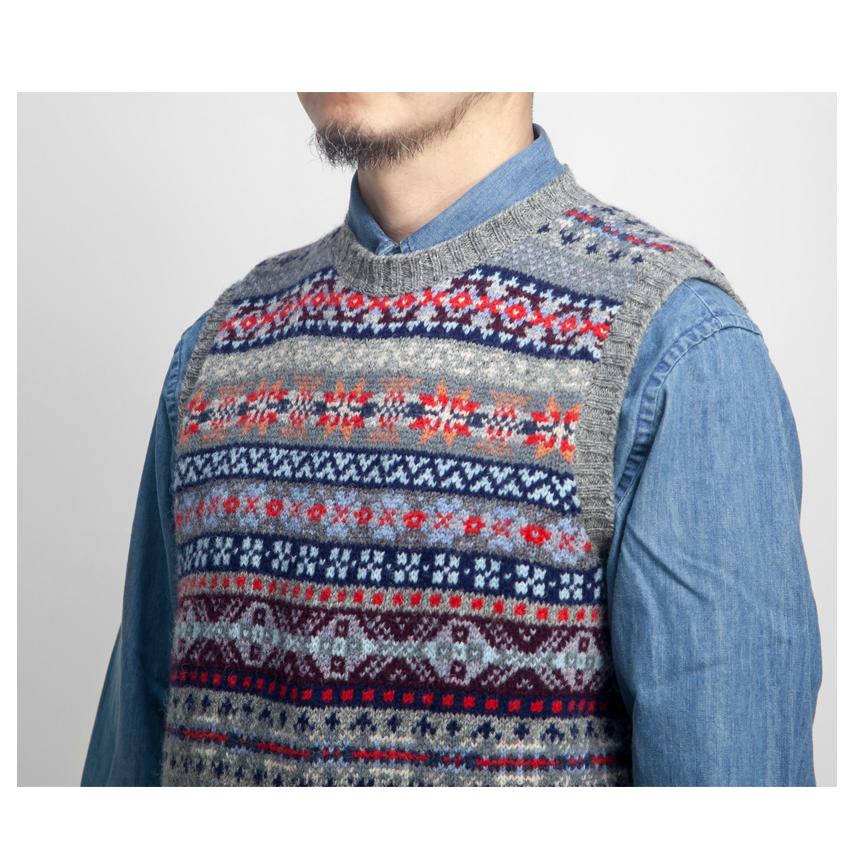 セール価格】 ジャミーソンズ JAMIESON'S フェアアイル クルーネック