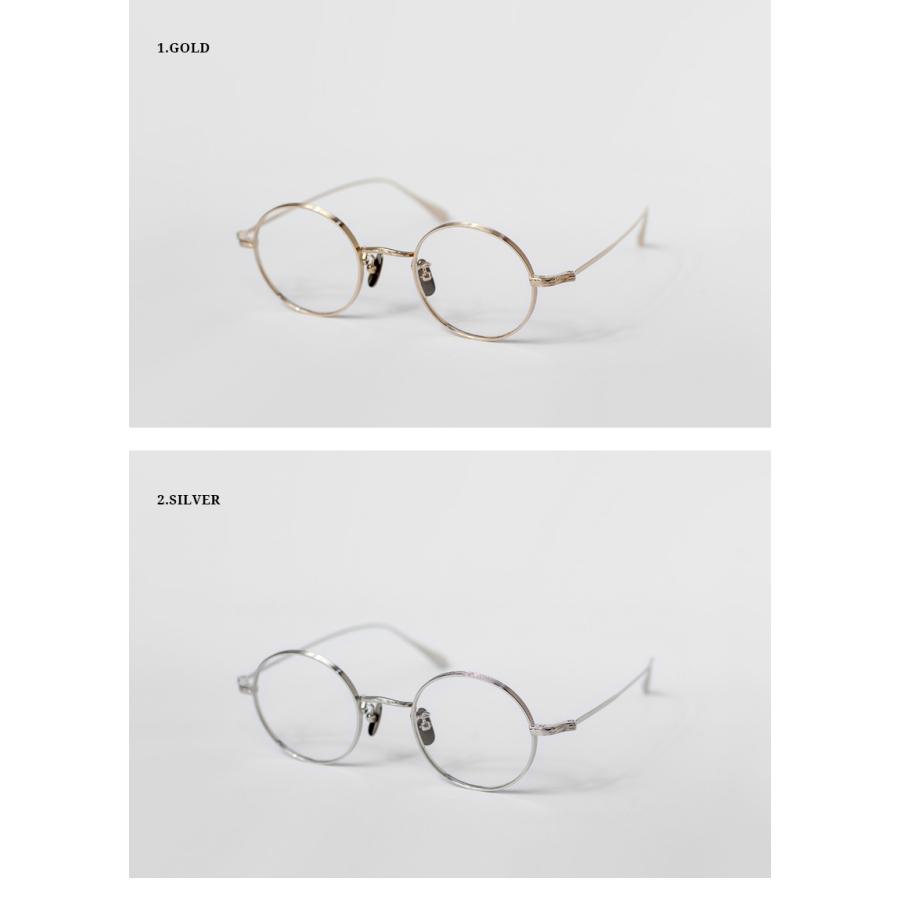 越前國甚六作 ラウンドフレーム 丸めがね チタン製 EZ-042 日本製