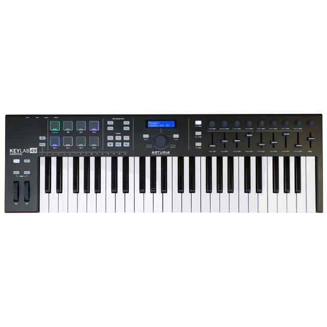 Arturia Keylab Essential 49 BK/ブラック[生産完了品] MIDI