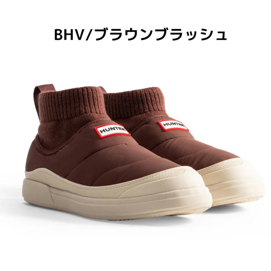 HUNTER（ハンター） HUNTER IN/OUT PUFFER KNITTED CUFF BOOT イン