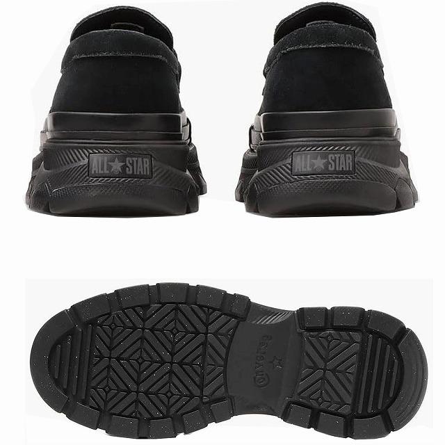 ALL STAR レディースメンズ厚底ローファースニーカー コンバース