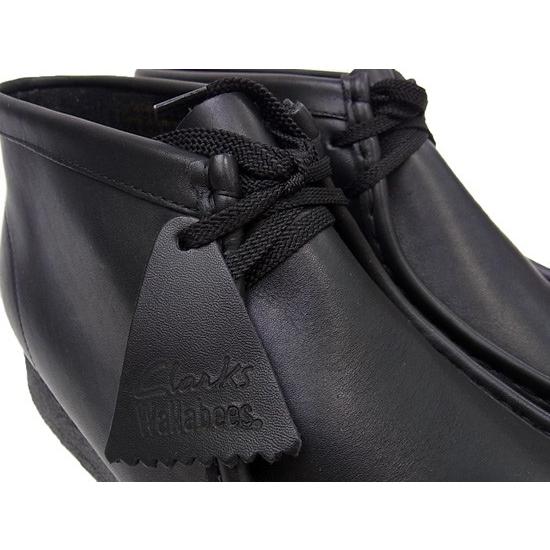 Clarks（クラークス） ワラビー ブーツ ブラック CLARKS WALLABEE BOOT