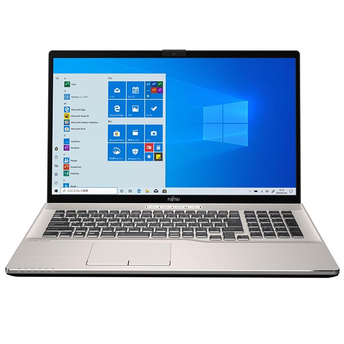 富士通（FUJITSU） ノートパソコン Office搭載 新品 同様 TVチューナー