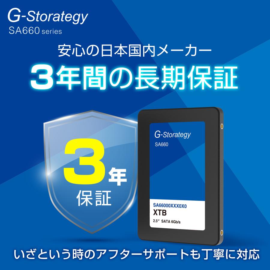 SSD 4TB 内蔵 M.2 3D NAND 増設 読み取り510MB/s 書き込み460MB/s 高
