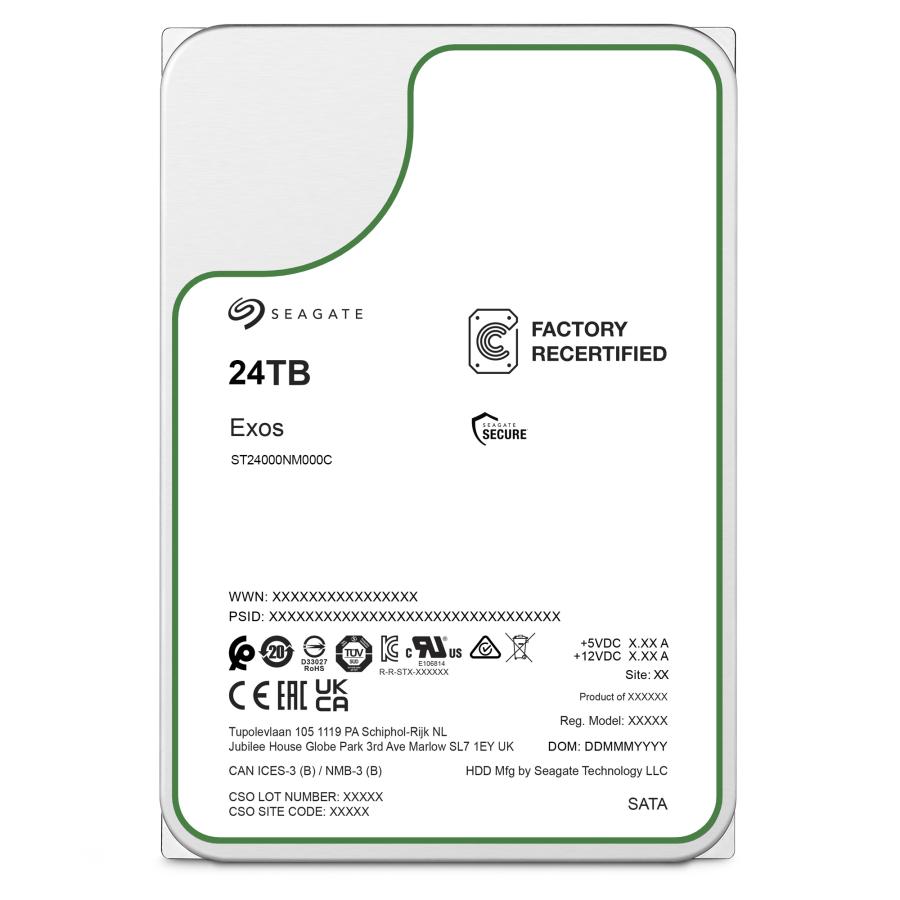 Seagate（シーゲイト） Seagate Exos X24 24TB 3.5インチ 内蔵HDD