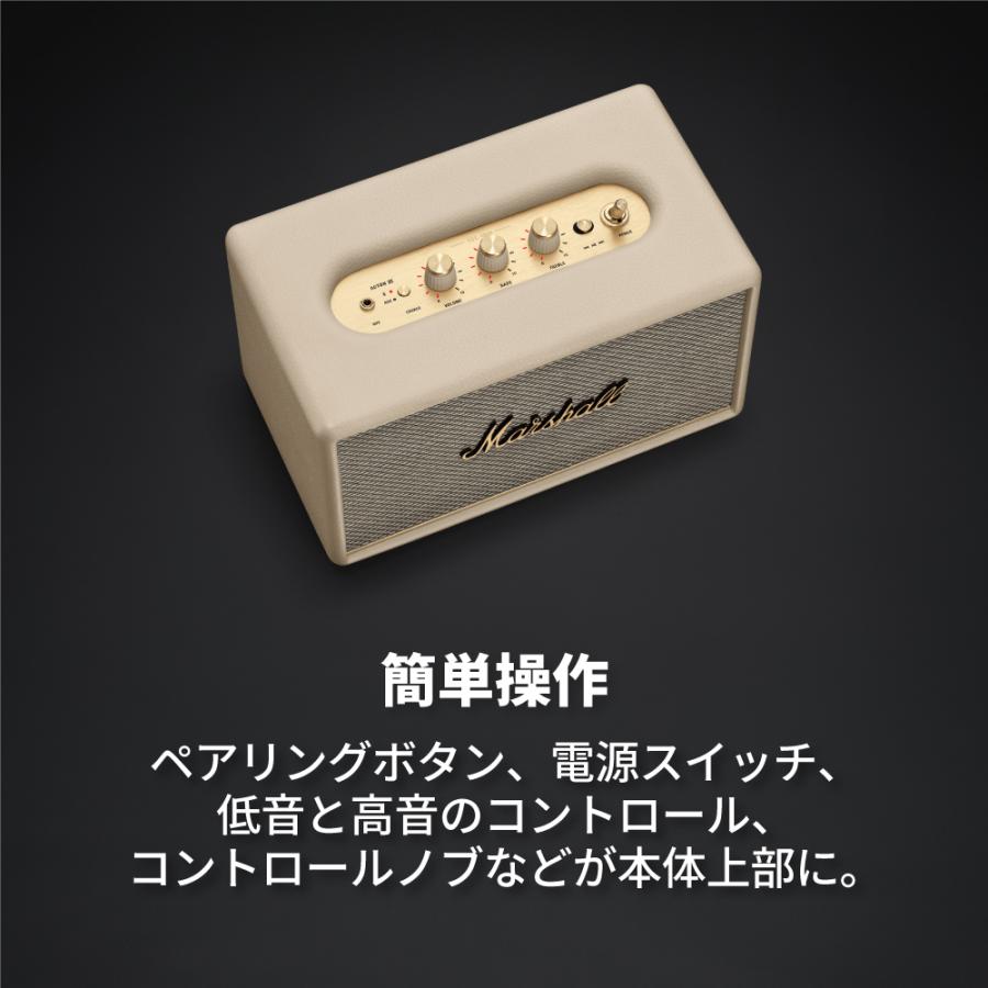 Marshall（マーシャル） ワイヤレススピーカー ACTON3BLUETOOTH-CREAM
