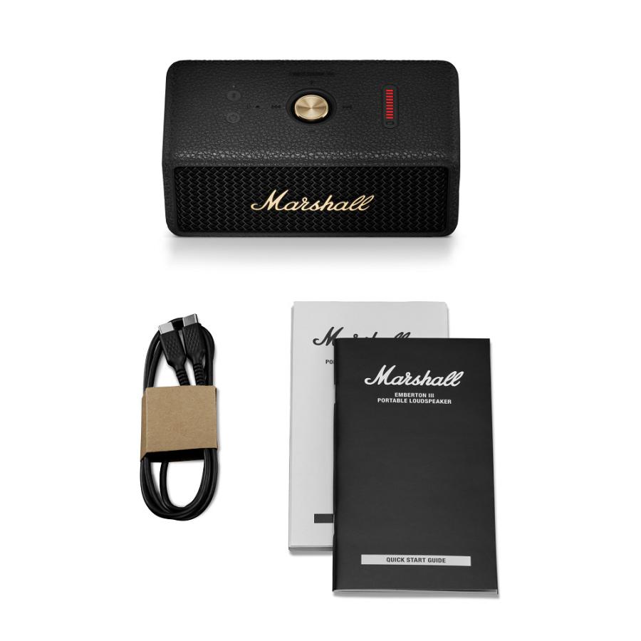 Marshall（マーシャル） ワイヤレススピーカー EMBERTON III Black