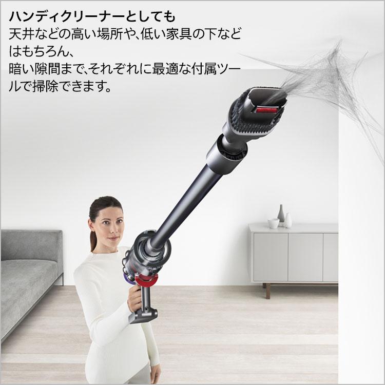ダイソン 掃除機 Dyson V10 Fluffy SV12 FF LF BK コードレス