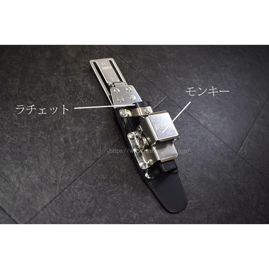 MIKI 三貴 ミキ SPH68X ラチェット モンキーレンチ ホルダー 腰道具