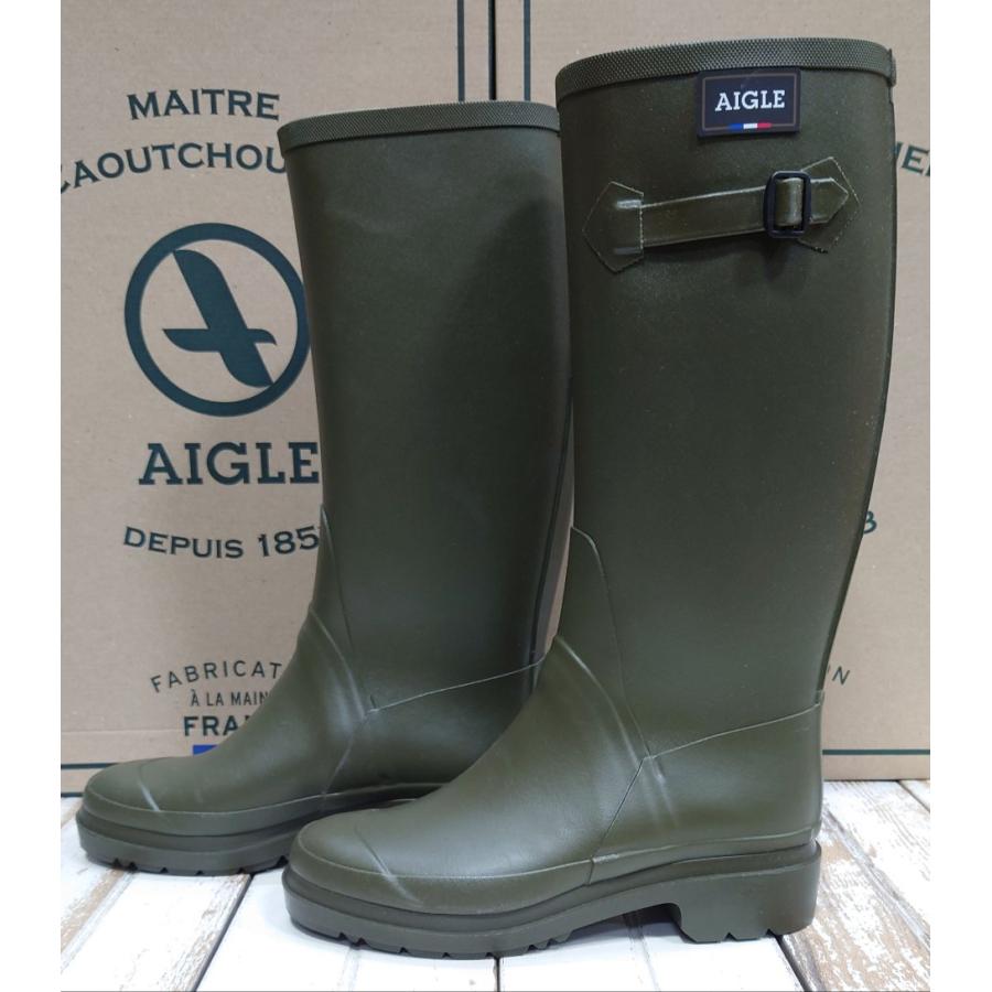 AIGLE / セサック ラバーブーツ ZZH3645-KAKI(カーキ) 【フランス製