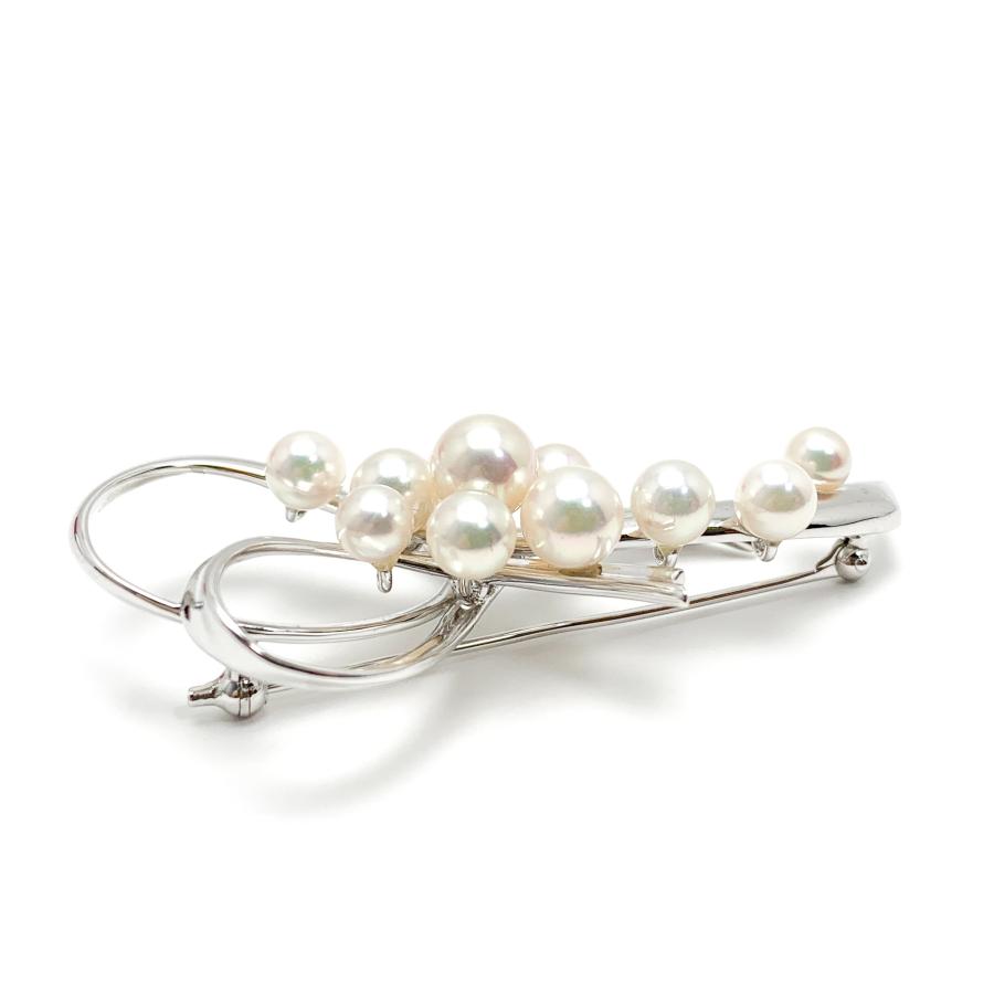 TASAKI（タサキ） 田崎 K14WG 14金ホワイトゴールド アコヤパール 真珠