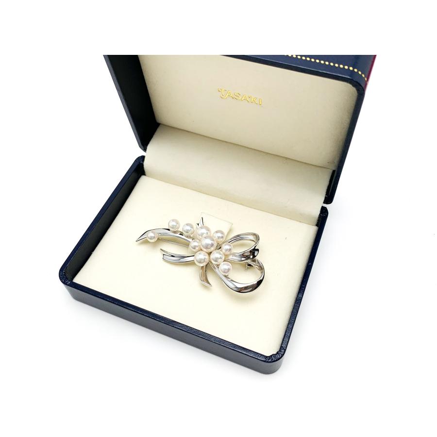 TASAKI（タサキ） 田崎 K14WG 14金ホワイトゴールド アコヤパール 真珠