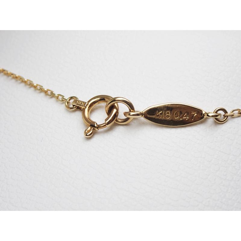 AHKAH アーカー ハートパヴェモアイアン ネックレス K18 VC0985010100