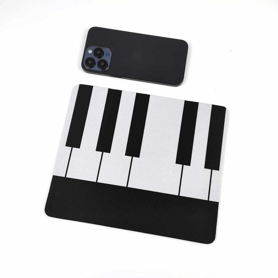 ピアノ鍵盤 マウスパッド 角型 のだめ 24.9cmX18.9cmX0.5cm かわいい