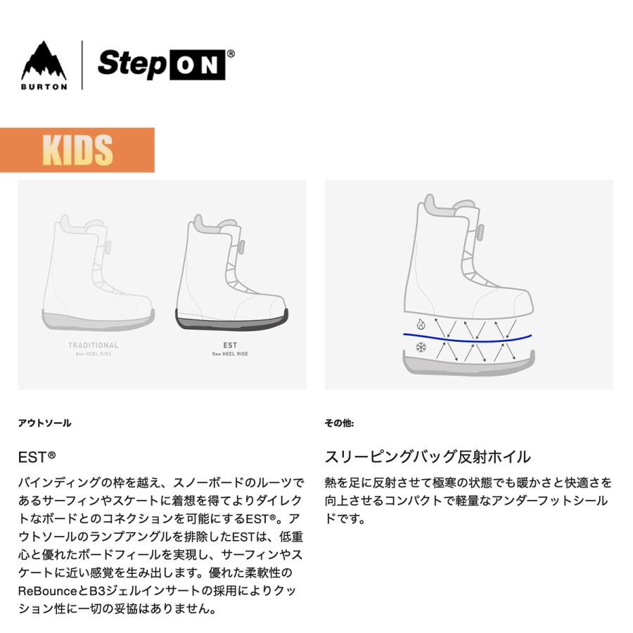 BURTON（バートン） ステップオン ブーツ キッズ 25-26 Burton グロム