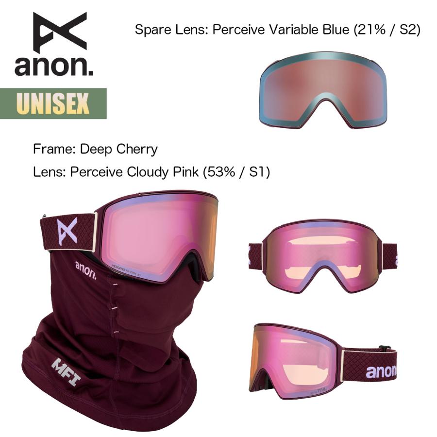 anon アノン スノーゴーグル 25-26 Anon M4 シリンドリカル ロー