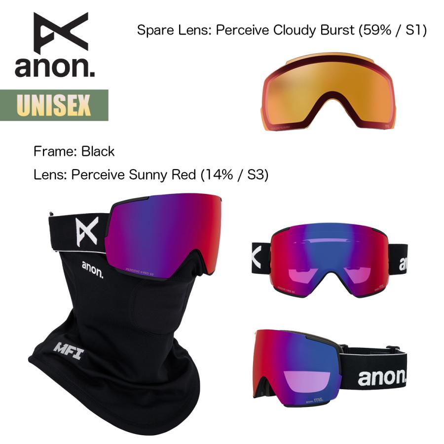 anon アノン スノーゴーグル 25-26 Anon M5 ローブリッジフィット