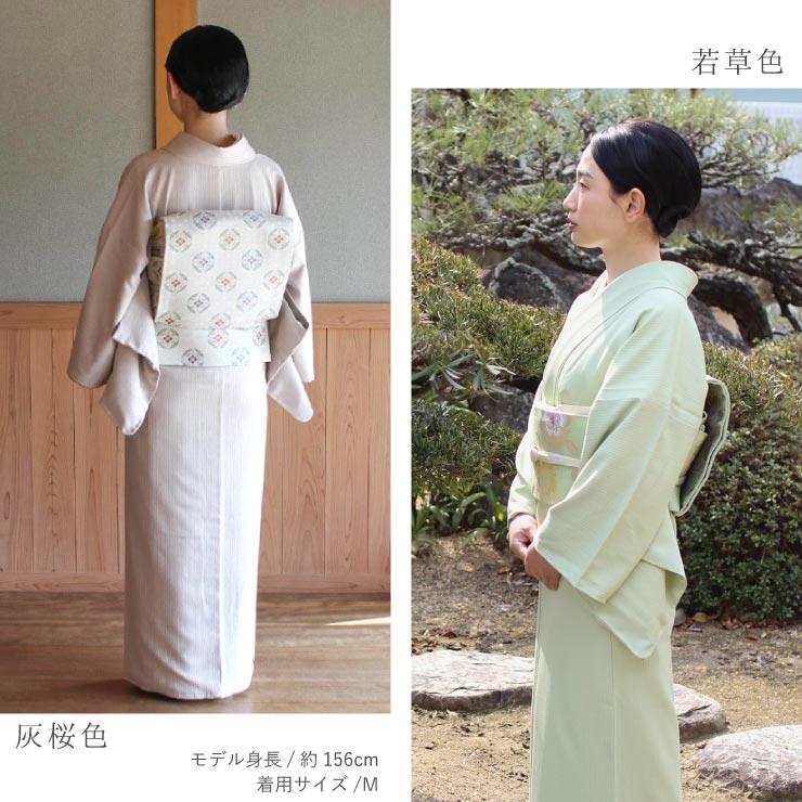 TORAY（東レ） 洗える 着物 色無地 袷 レディース 仕立て上がり 日本製