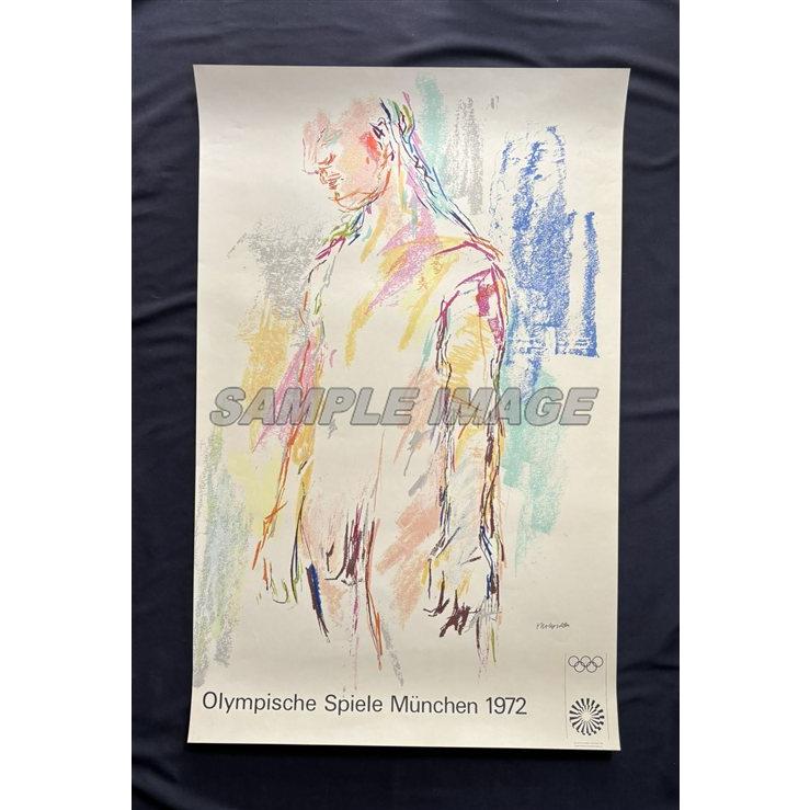 オスカー・ココシュカ「ミュンヘンオリンピックポスター(Oskar