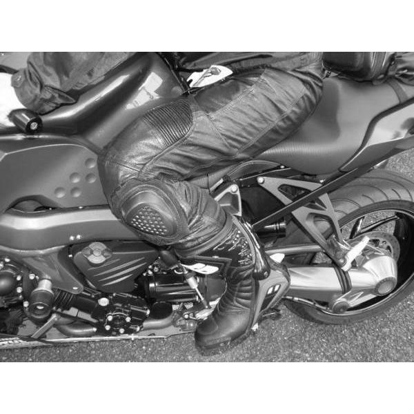 本革 レザーパンツ ブーツイン バンクセンサー付 バッファローレザー