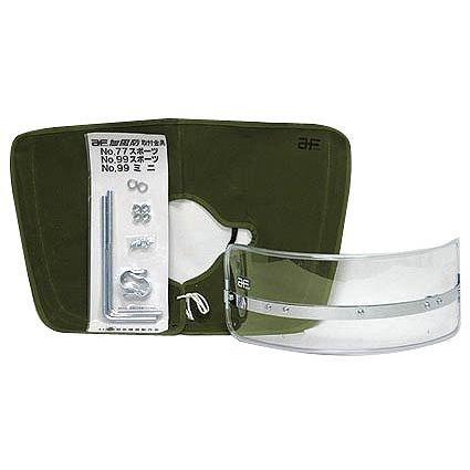 MAD MAX（マッド マックス） Z-FATHER 旭風防 クリア 短風防(緑布タレ